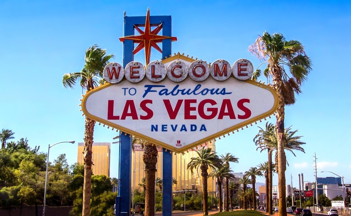 Welcome sign to Las Vegas, Nevada