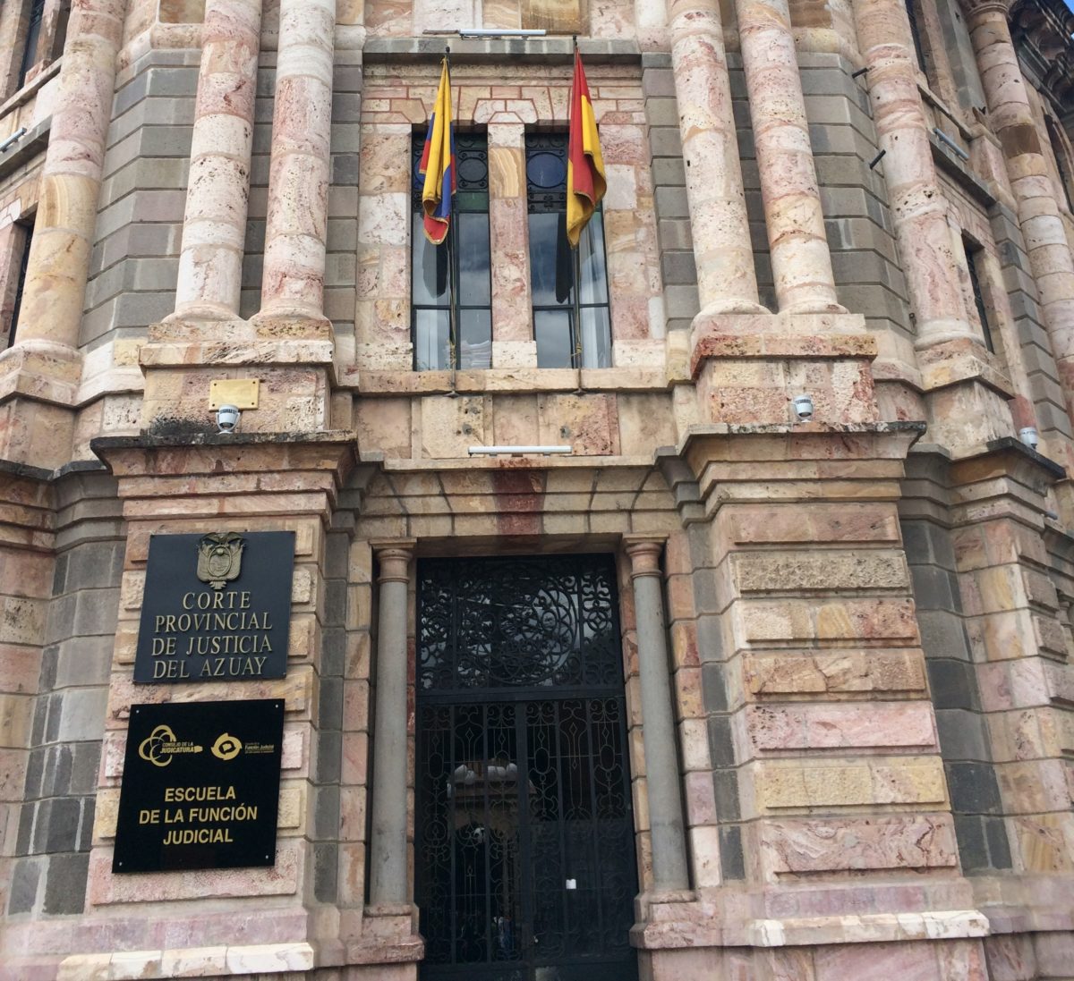 Courthouse in Cuenca, Ecuador.